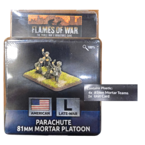 Parachute 81mm Mortar Platoon - US794 - USA Late War