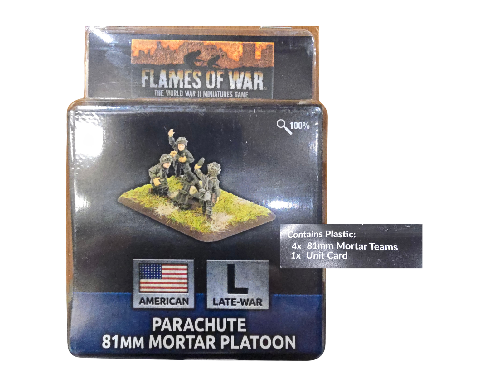 Parachute 81mm Mortar Platoon - US794 - USA Late War