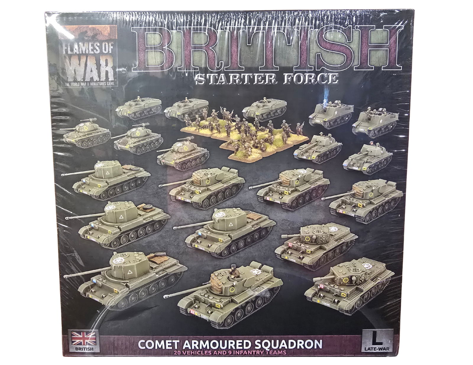 Comet Armoured Squadron British Starter Force - Flames of War