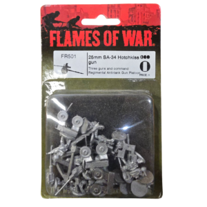 25mm SA-34 Hotchkiss Anti-tank Gun Platoon - FR501 - French Early War
