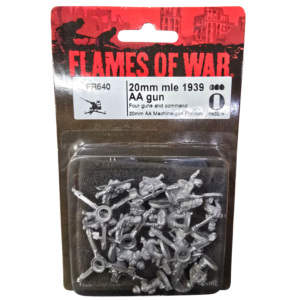 20mm mle 1939 AA Gun Platoon - FR540 - French Early War