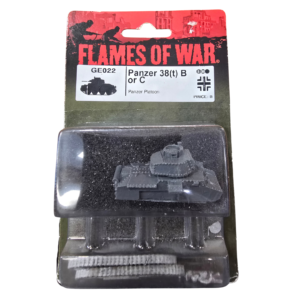 Panzer 38(t) B or C - GE022 - German Early/Mid War
