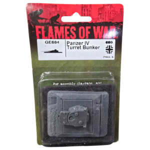Panzer IV Turret Bunker - GE684 - German Late War