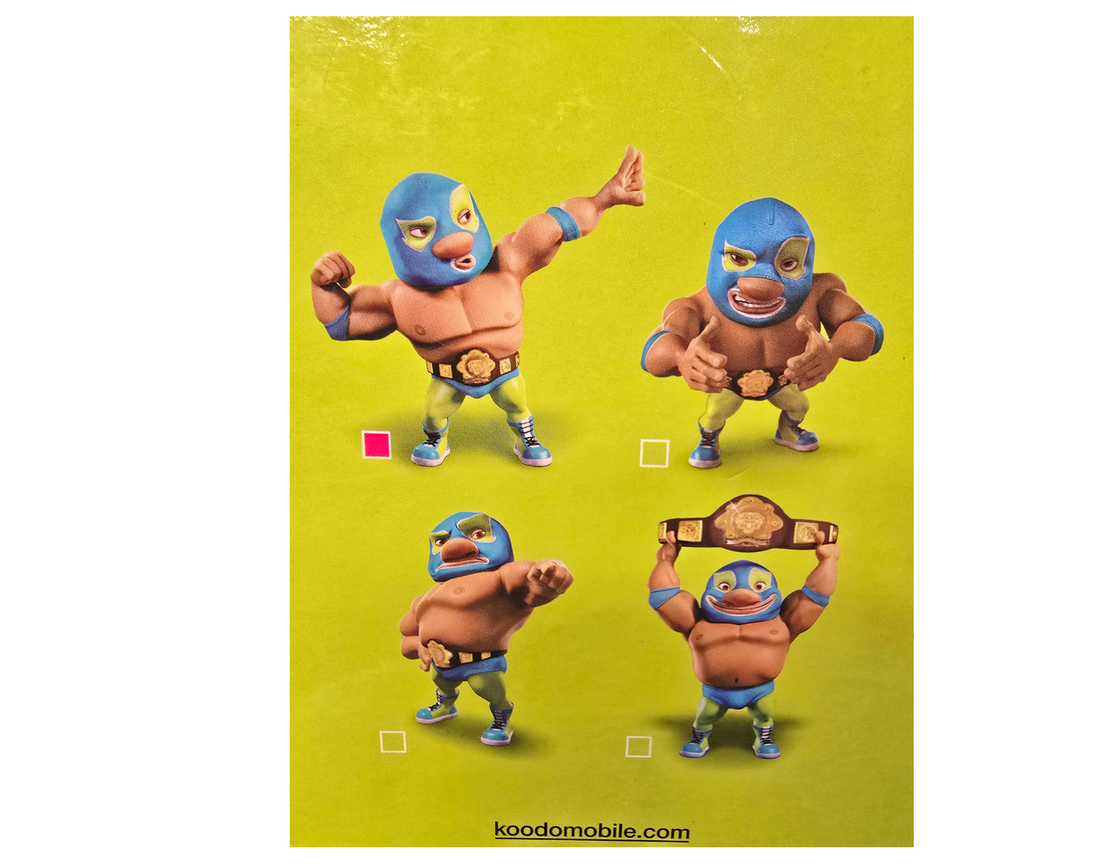 Koodo Mini Muchacho Figure - Green - Image 2