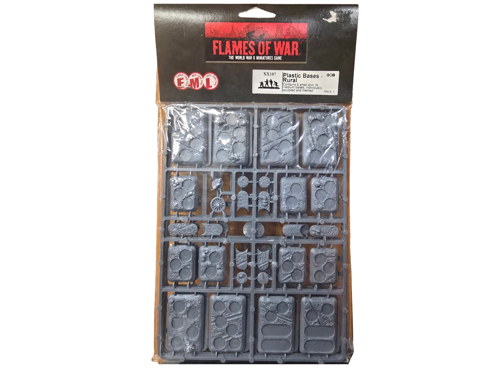 Plastic Bases - Rural (XX107) - Flames of War
