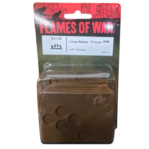 Large Bases - 6 holes (XX109) - Flames of War