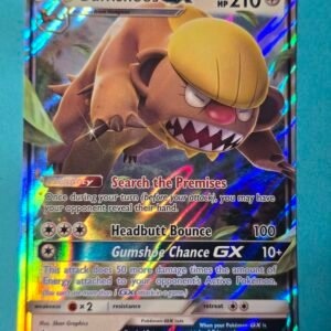 Gumshoos GX 110/149 Holo Rare GX - Sun & Moon Base Set Pokémon Card x1