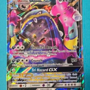 Alolan Muk-GX Burning Shadows (Holo) 84/147 Pokémon Card x1