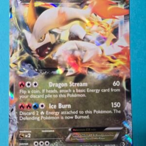 White Kyurem EX 103/149 Boundaries Crossed (Holo) Pokémon Card x1