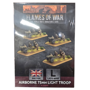Airborne 75mm Light Troop - BBX50 - British Late War