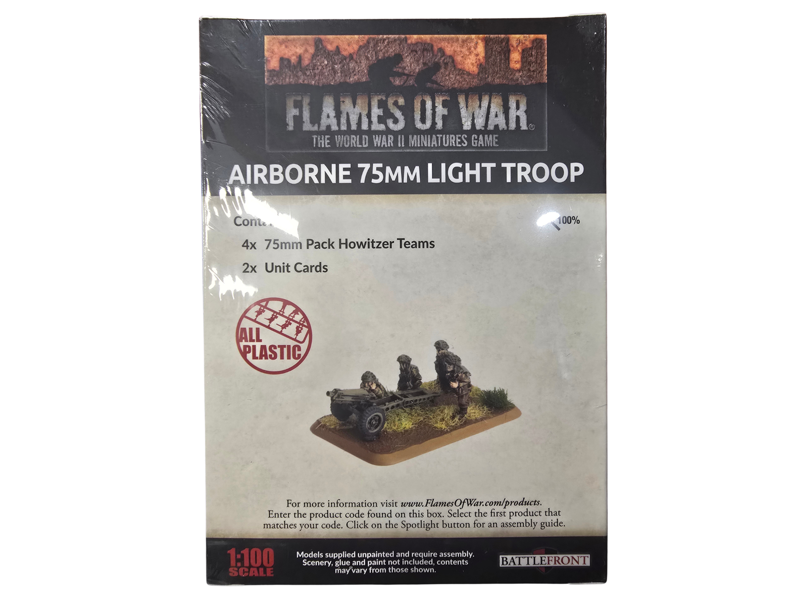 Airborne 75mm Light Troop - BBX50 - British Late War - Image 2