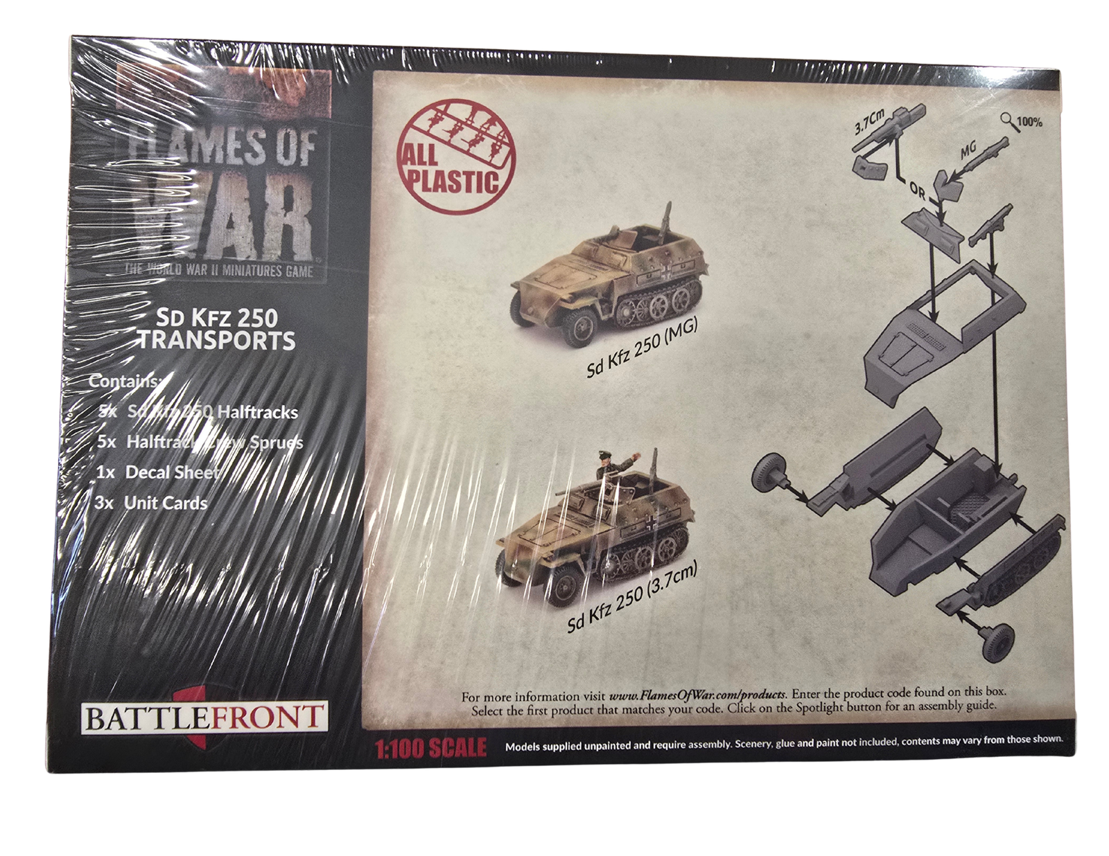 Sd Kfz 250 Transports - GBX129 - German Late War - Image 3