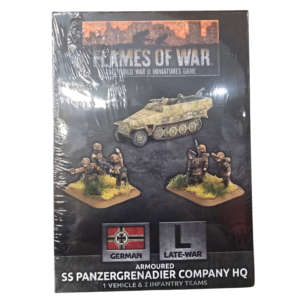 Armoured SS Panzergrenadier Company HQ - GBX138 - German Late War