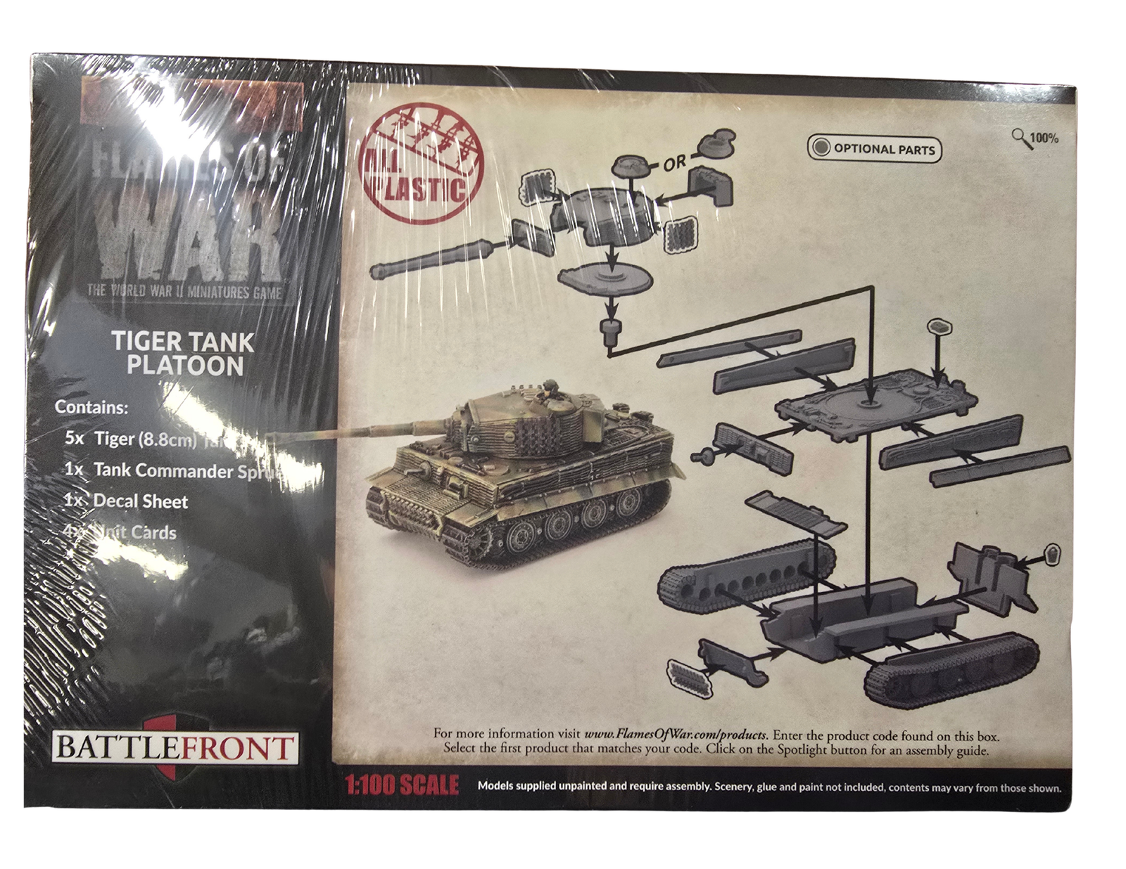 Tiger Tank Platoon - GBX140 - German Late War - Image 2