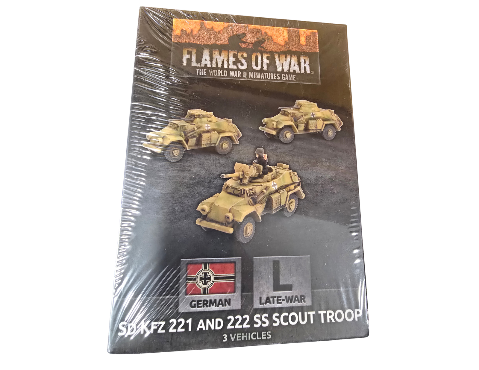 Sd Kfz 221 and 222 SS Scout Troop - GBX157 - German Late War