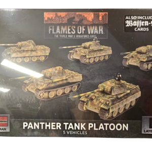 Panther Tank Platoon - GBX161 - German Late War