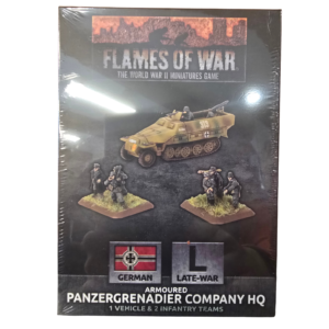 Armoured Panzergrenadier Company HQ - GBX168 - German Late War