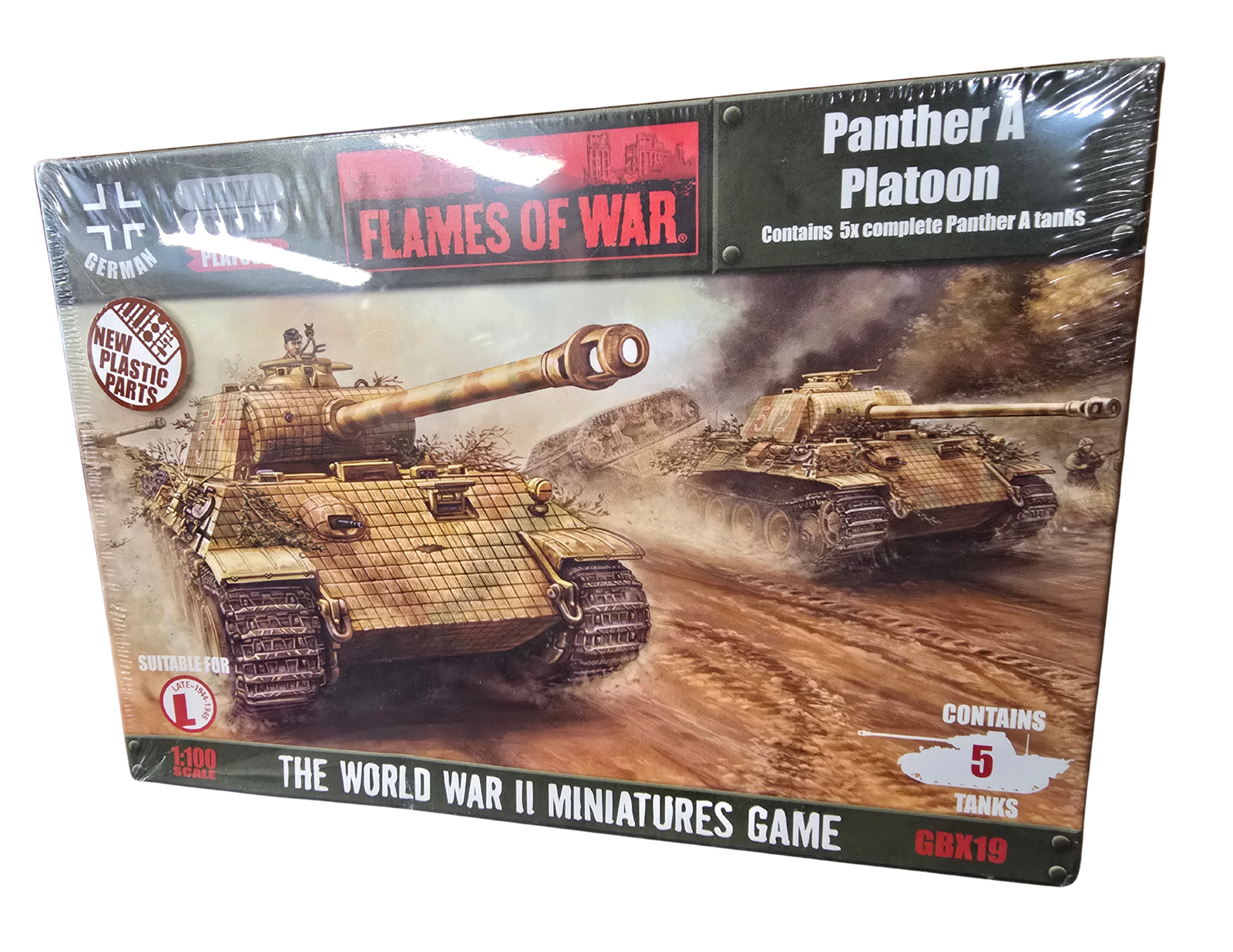 Panther A Platoon (GBX19) - German Late War - Flames of War