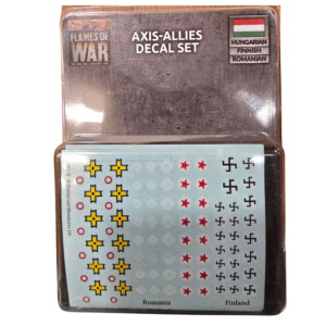 Hungarian, Finnish, and Romanian Decal Sheets - GE943 - Flames of War