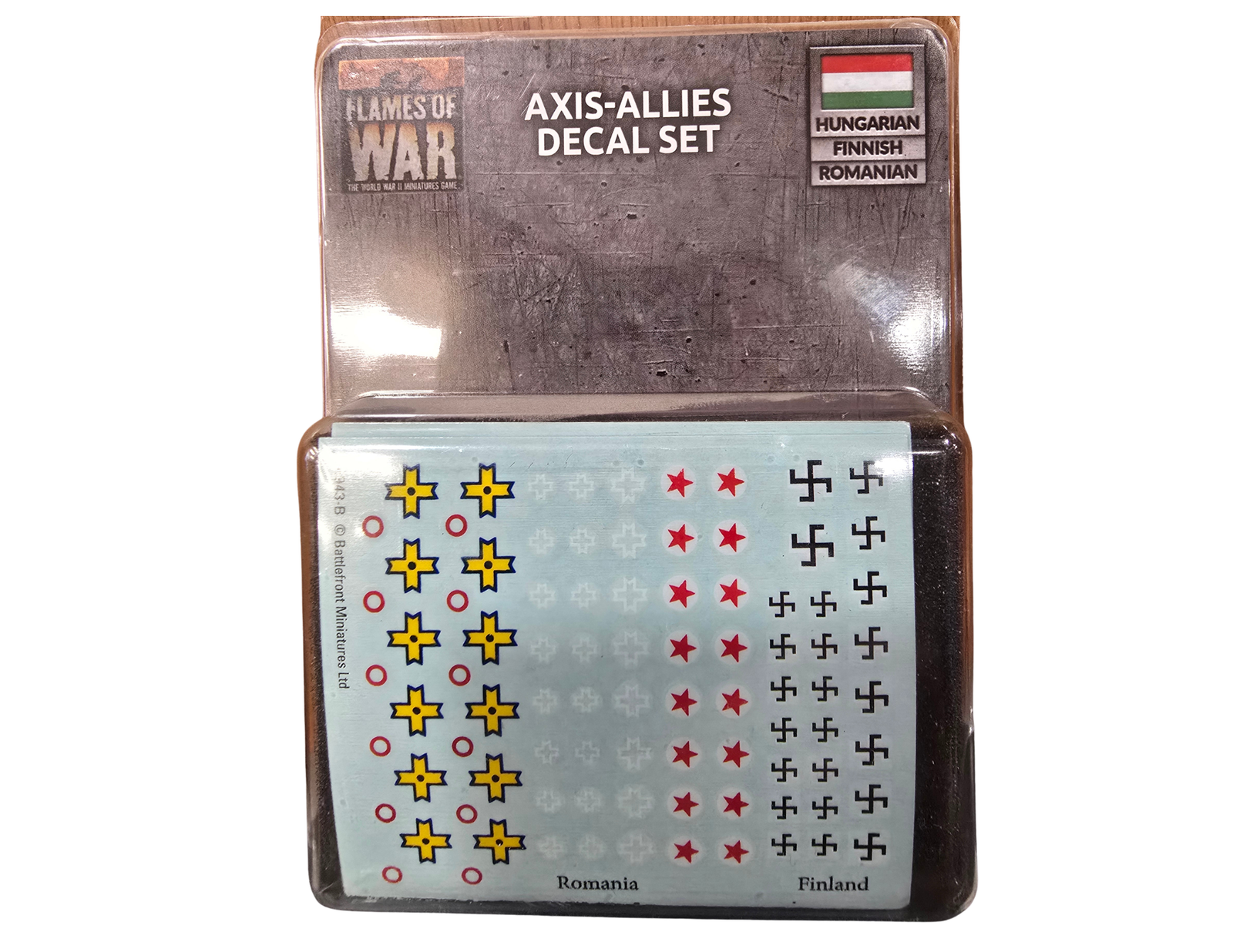 Hungarian, Finnish, and Romanian Decal Sheets - GE943 - Flames of War
