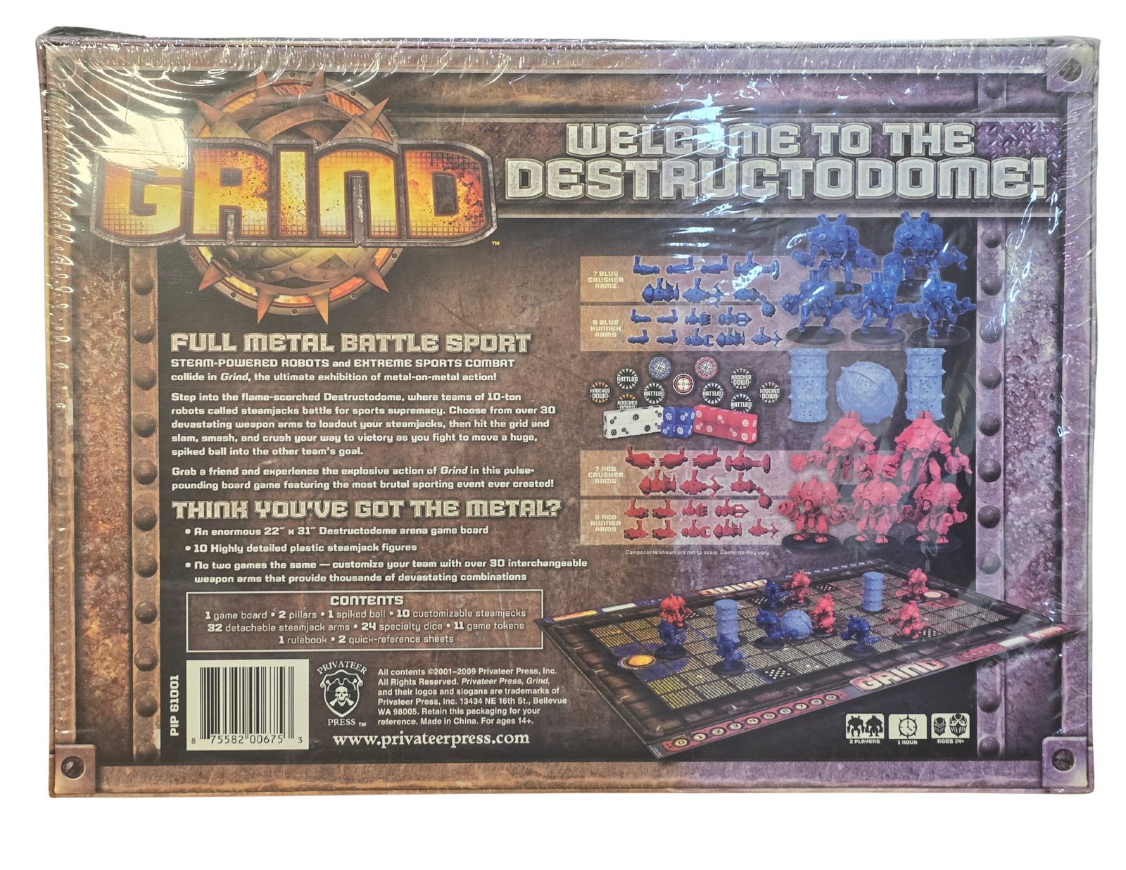 Grind - Full Metal Battle Sport - Privateer Press Warmachine Board Game - Image 3