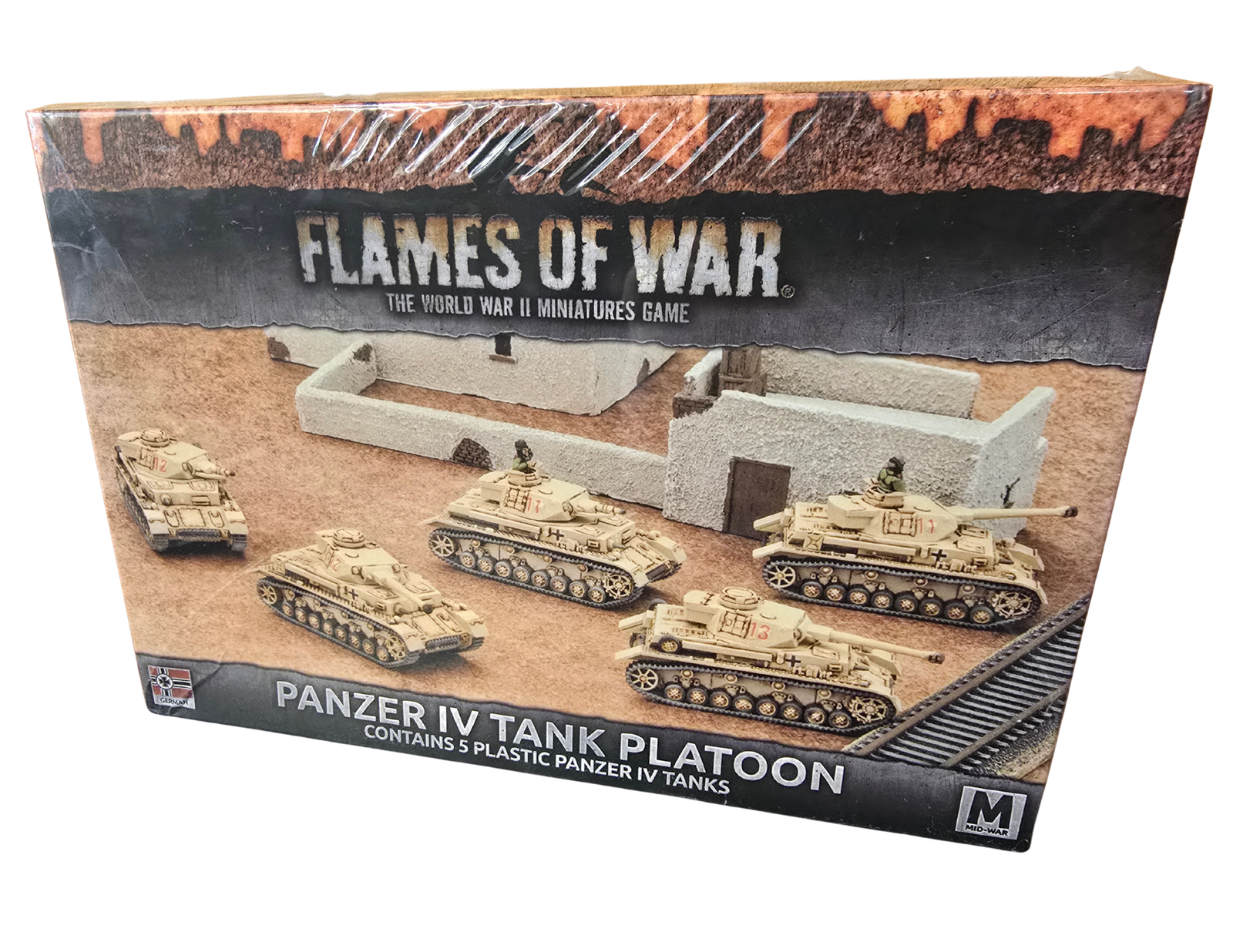 Panzer IV Tank Platoon - GBX97 - German Late War