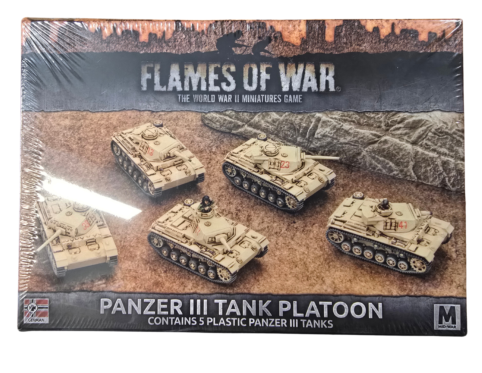 Panzer III Tank Platoon - GBX96 - German Late War