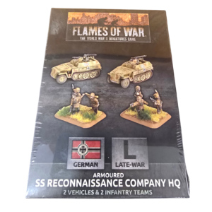 Armoured SS Reconnaissance Company HQ - GBX153 - German Late War