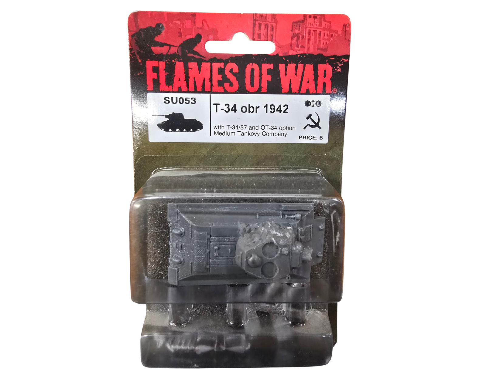 T-34 obr 1942 - SU053 - Soviet Union Mid Late War