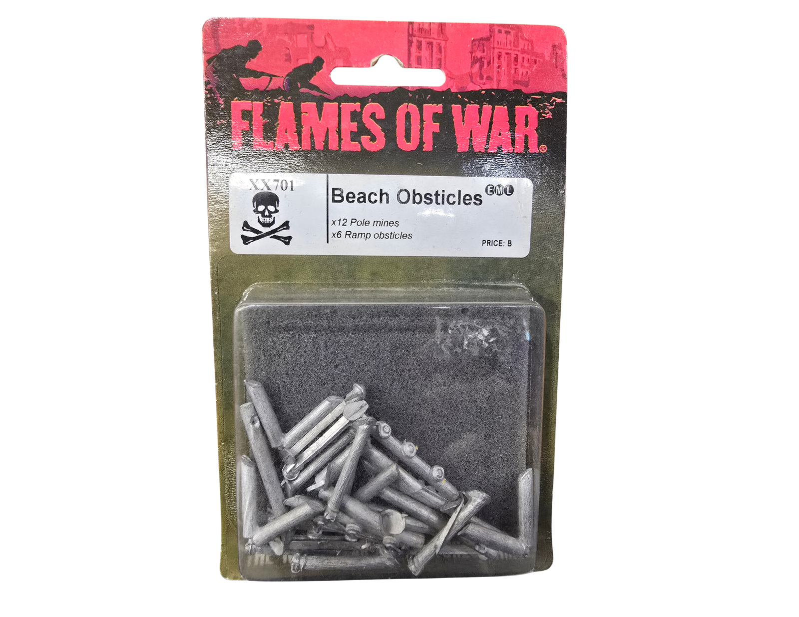 Beach Obstacles - XX701 - Flames of War