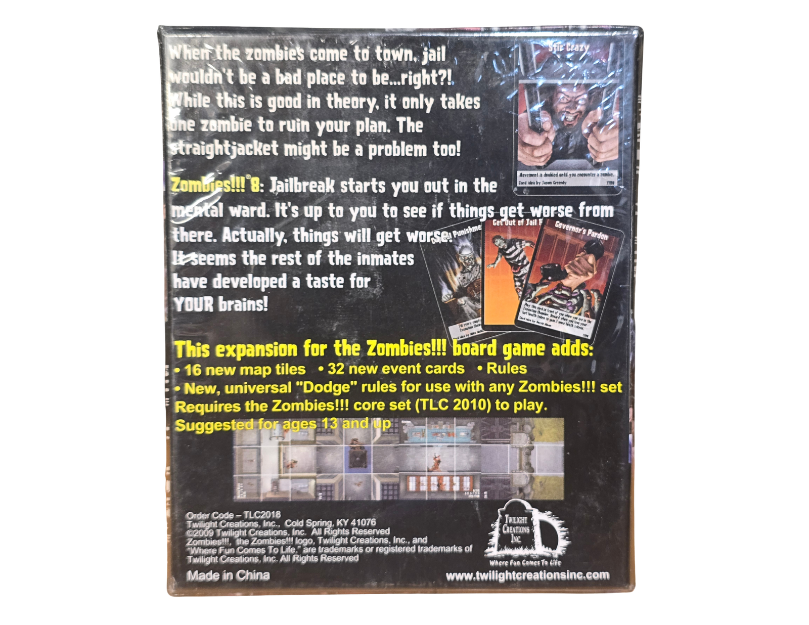 Zombies!!! 8 Jailbreak - Zombies!!! Board Game Expansion - Image 2