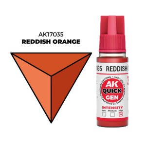 Reddish Orange Quick Gen Paint AK17035