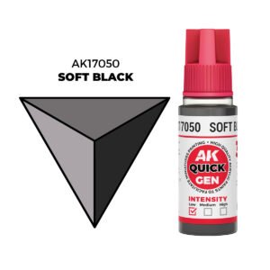 Soft Black Quick Gen Paint AK17050