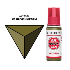 US Olive Uniform Quick Gen Paint AK17074