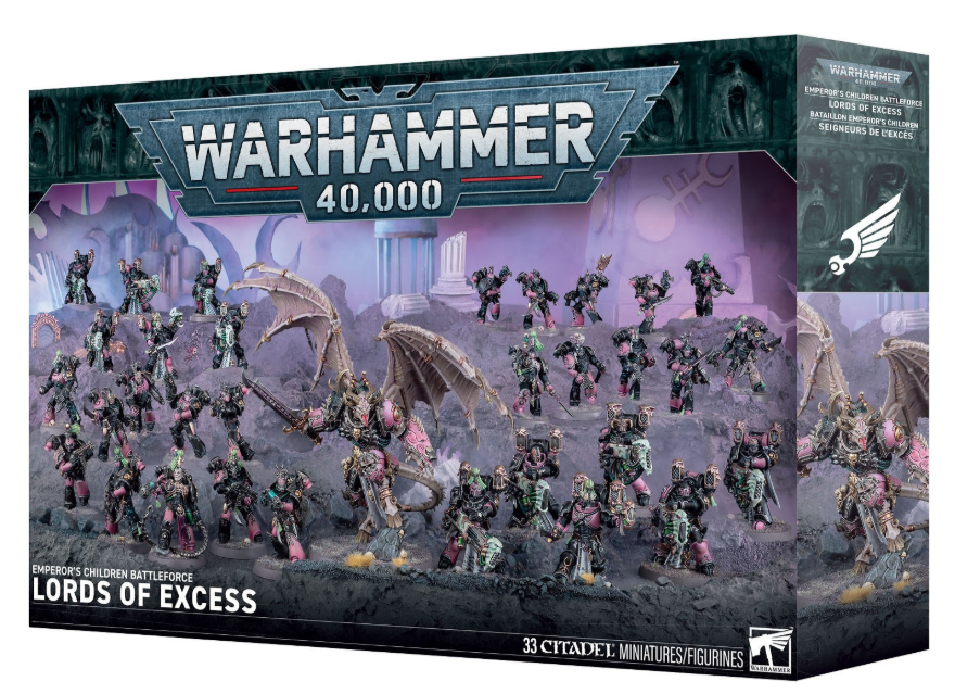 Lords of Excess - Emperor's Children Battleforce - Warhammer 40K Miniatures Kit