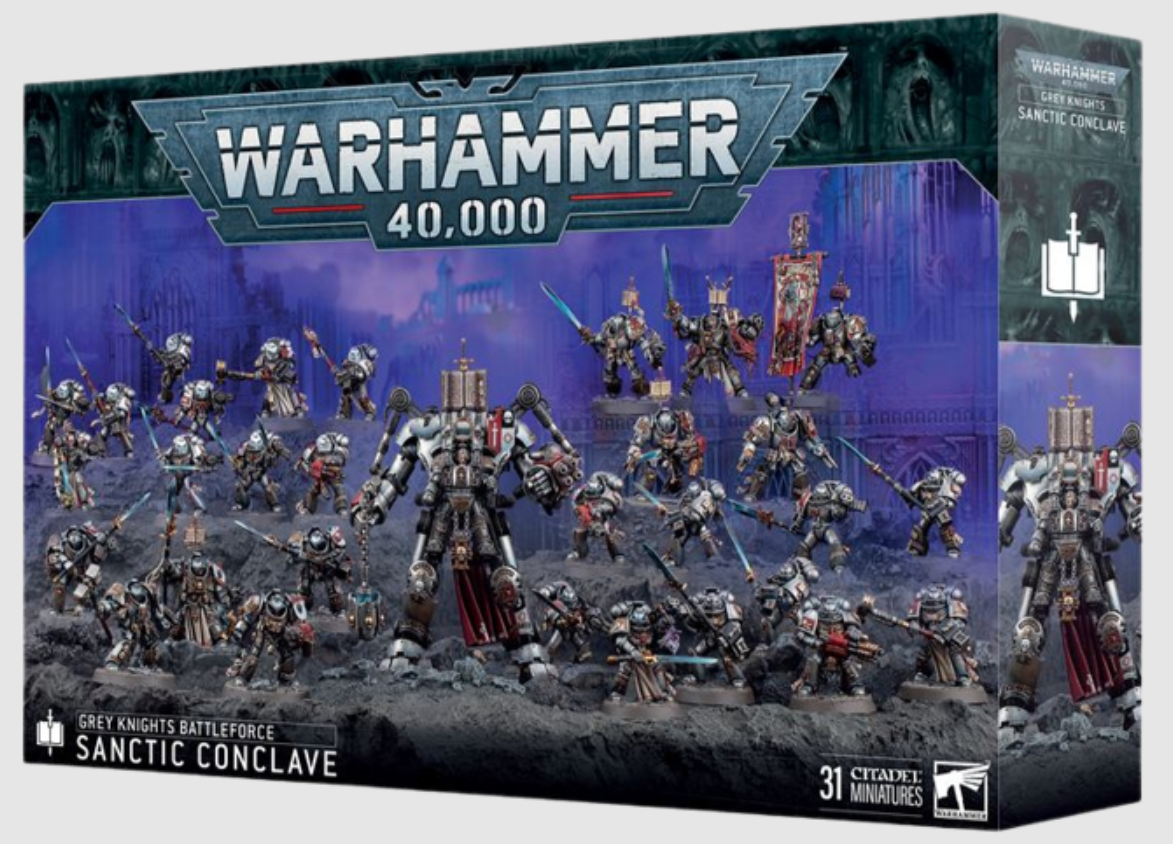 Sanctic Conclave - Grey Knights Battleforce - Warhammer 40K Miniatures Kit