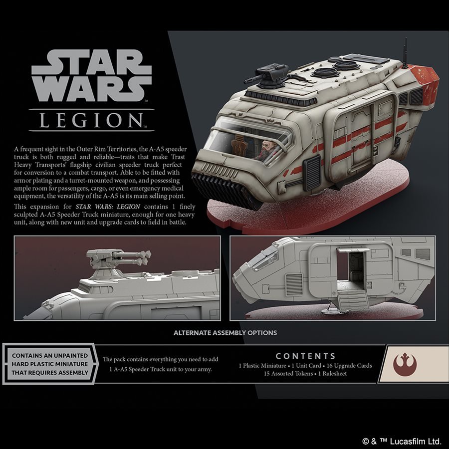 A-A5 Speeder Truck - Star Wars: Legion 2021 Unit Expansion - Image 2
