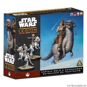 Captain Solo & Commander Skywalker on Tauntauns - Star Wars: Legion Operative and Commander Expansion