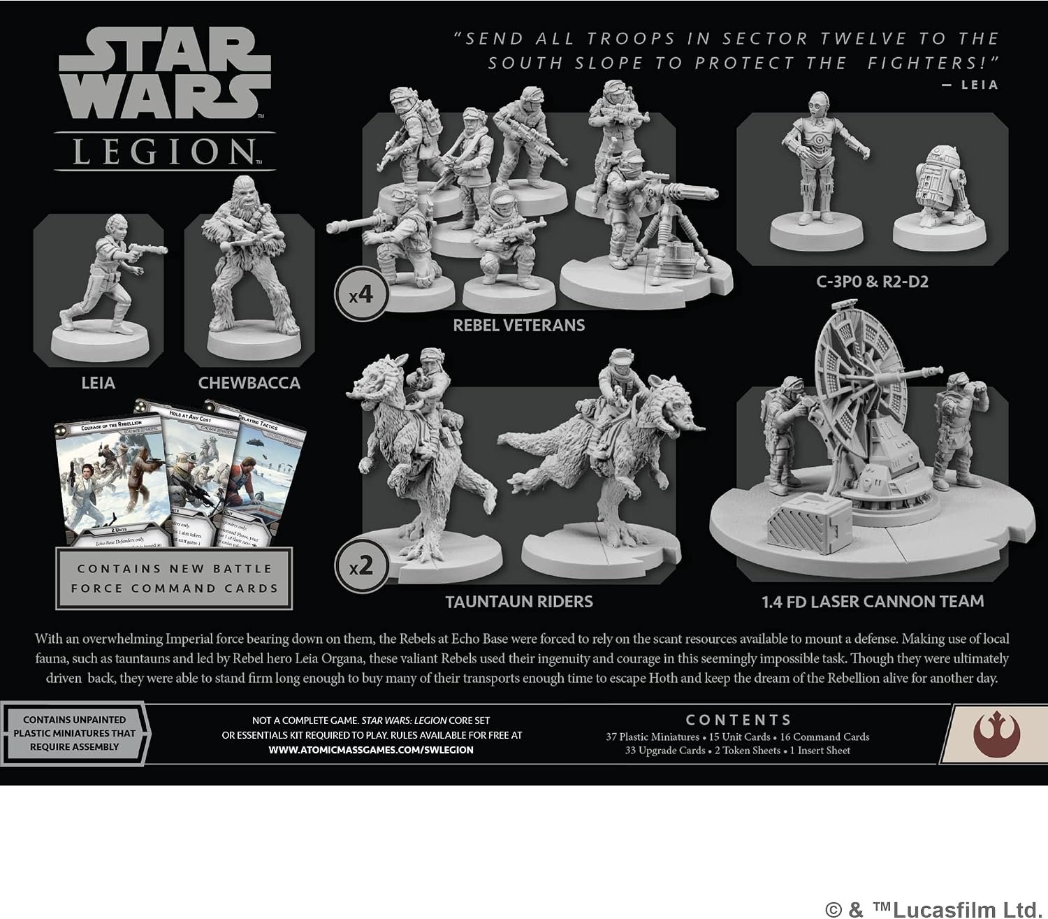 Echo Base Defenders Battle Force Starter Set - Star Wars: Legion 2022 Starter Set - Image 2