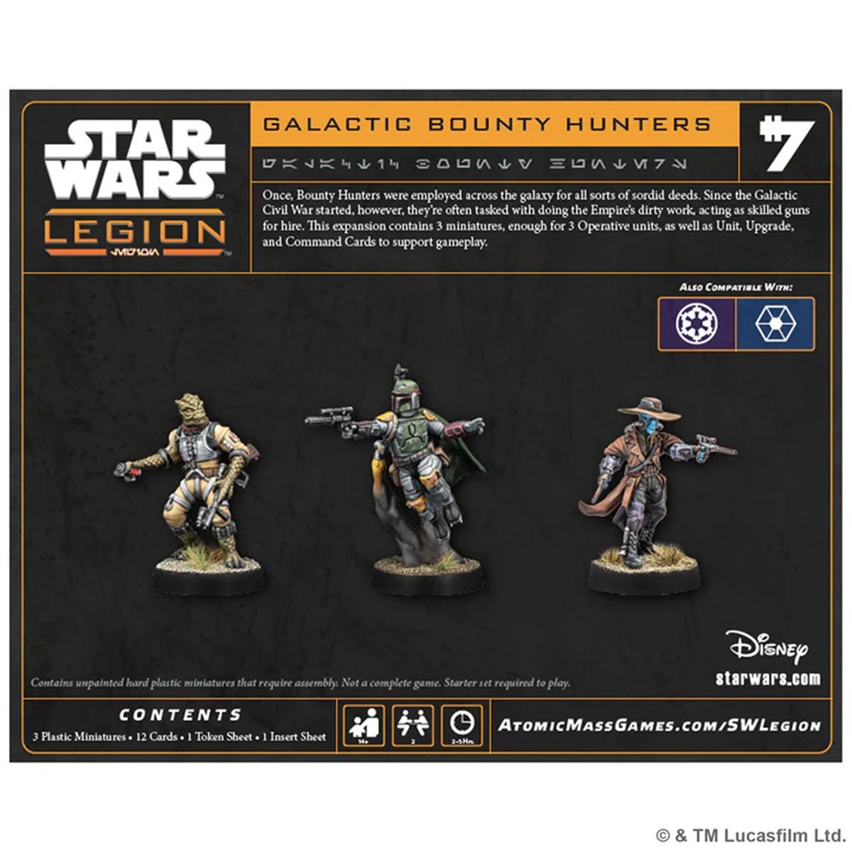 Galactic Bounty Hunters - Star Wars: Legion Operative Expansion - Image 2