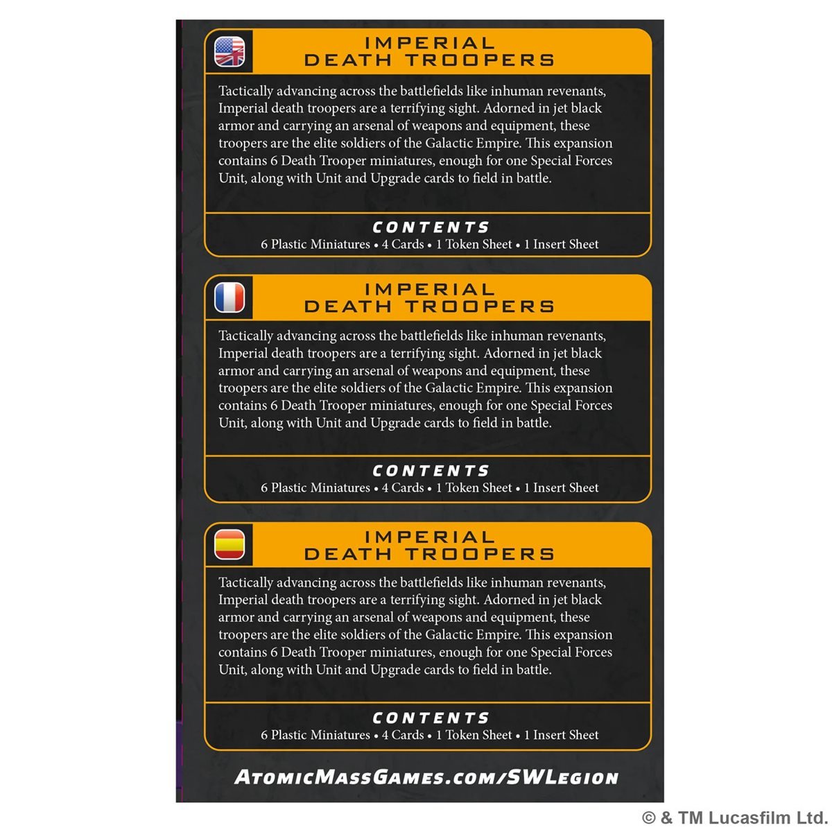 Imperial Death Troopers - Star Wars: Legion Special Forces Expansion - Image 2