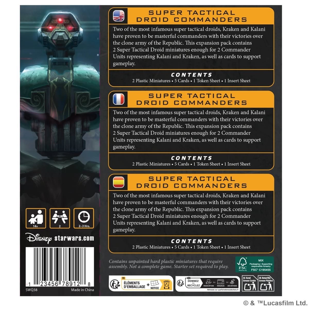 Super Tactical Droid Commanders - Star Wars: Legion Commander Expansion - Image 2